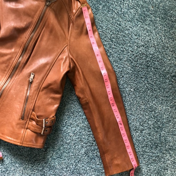 Vintage Wilsons Genuine Leather Moto Jacket - Picture 10 of 13